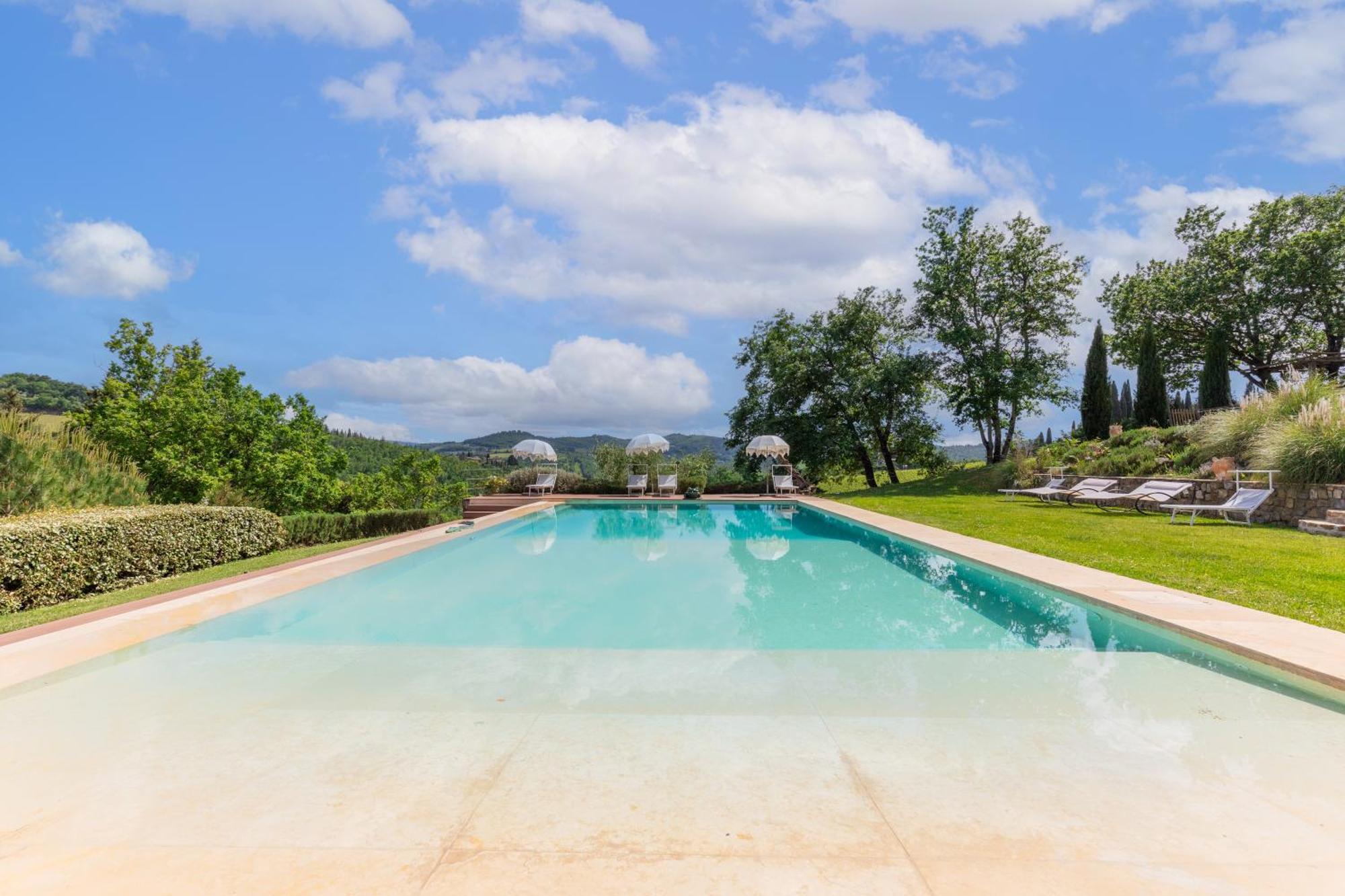 Rignana Estate Villa Greve in Chianti Bagian luar foto